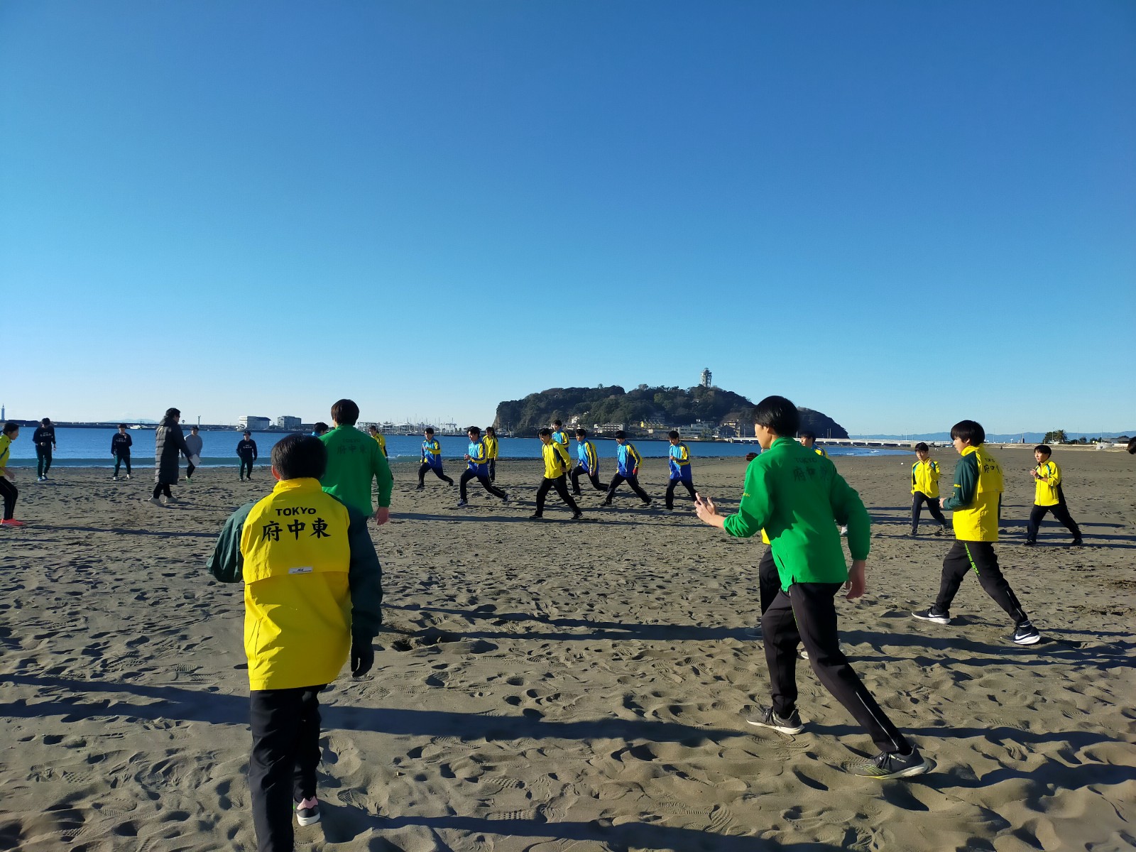 070111　陸上江ノ島練習 (7)